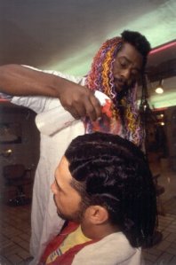 George Clinton doing the finger waves