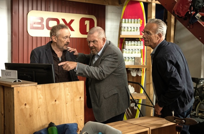  Frank Baumgartner (Josef Hader), Freddy Schenk (Dietmar Bär) und Max Ballauf (Klaus J. Behrendt)